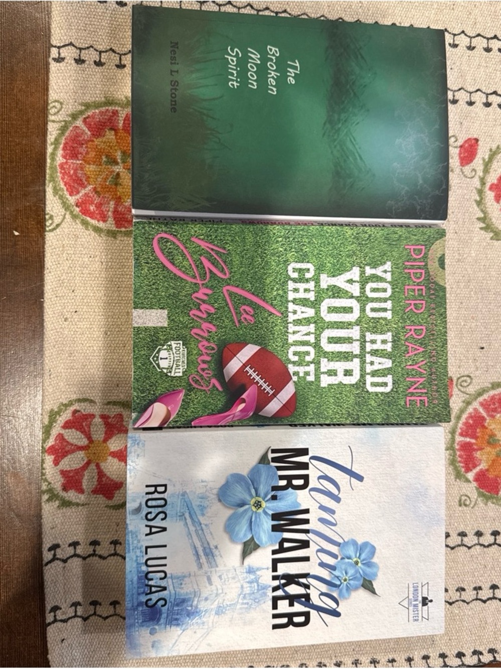3 romance novels by Piper Rayne, Rosa Lucas & Noel Stone